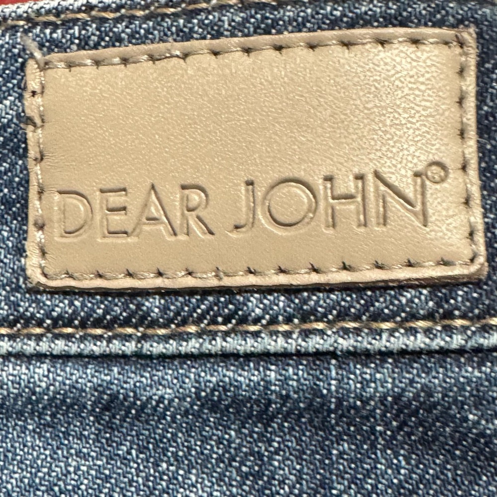 Women’s Dear John Distressed Denim Slim Straight Ankle Jeans Size 27 - Picture 10 of 10